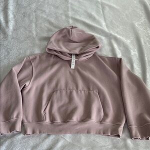 lululemon athletica Steady State Oversized Hoodie Sweatshirt in Porcelain Pink